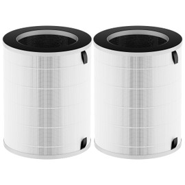 CHAMONNY Max/Mage/Mage Pro Replacement Filter, Compatible with A-floia MAX/MAGE/MAGE PRO and Sans/Air-Honati/Compass Home Smart/Taylor Swoden/Cuckoo CAC-J1510FW/Rosewill RHAP-20001, RHAP-20002, 2 Pack
