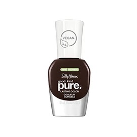 Esmalte de uñas Sally Hansen Good.Kind.Pure, cacao cálido, paquete de 1                                                                               