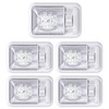 Leisure LED 5 Pack 12V Led RV Ceiling Dome Light