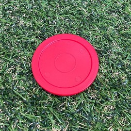 NO1 Air Hockey Puck Board Game Indoor Table Ball Replacement Parts Red Arcade Party Room Sports Play Stay-at-Home Family / NO1 에어하키 퍽 보드 게임 실내 테이블 공 볼 교체 부품 레드 오락실 파티룸 스포츠 놀이 집콕 가족