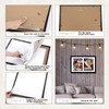 Qunclay 14x20 Inch Double Magazine Frame Displays Two 8x11 Inch