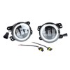 Aqxreight 2 Uds Faros Antiniebla de Parachoques Impermeable 4 Pulgadas