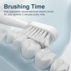 Electric Toothbrush Set with Drying & Sanitizing Holder, 8 Replacement