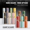 3zorqinron Portable Mini Refillable Atomizer, Cowhide Material, 5ml Travel Perfume