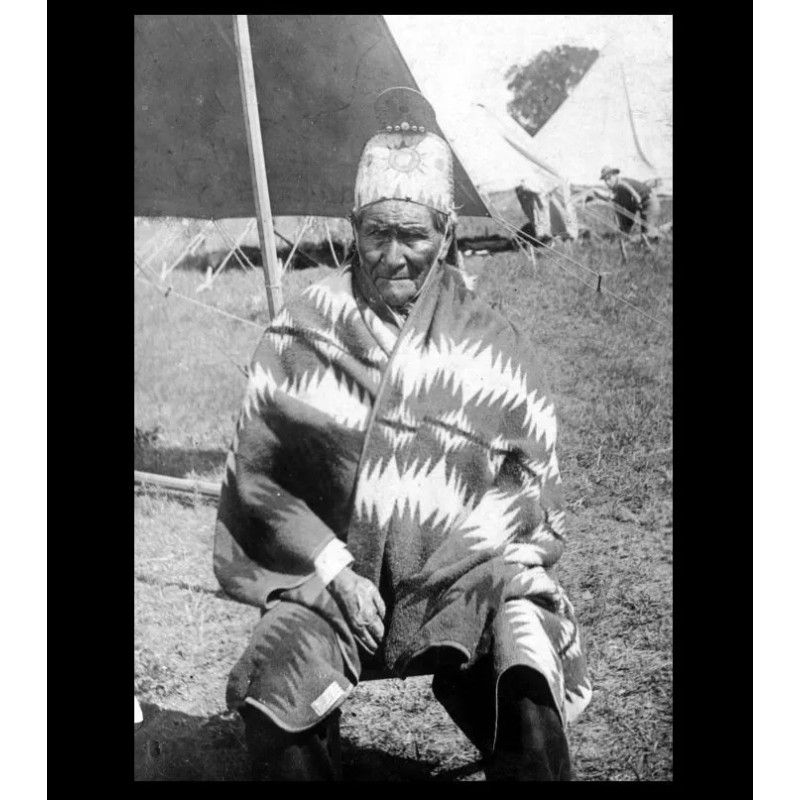 1905 Geronimo PHOTO Portrait Prisoner Apache Chief Indian Native American