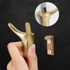 RyuBits Antique Deer Antler Hook Wall Hanger, Wall Hanger, Set