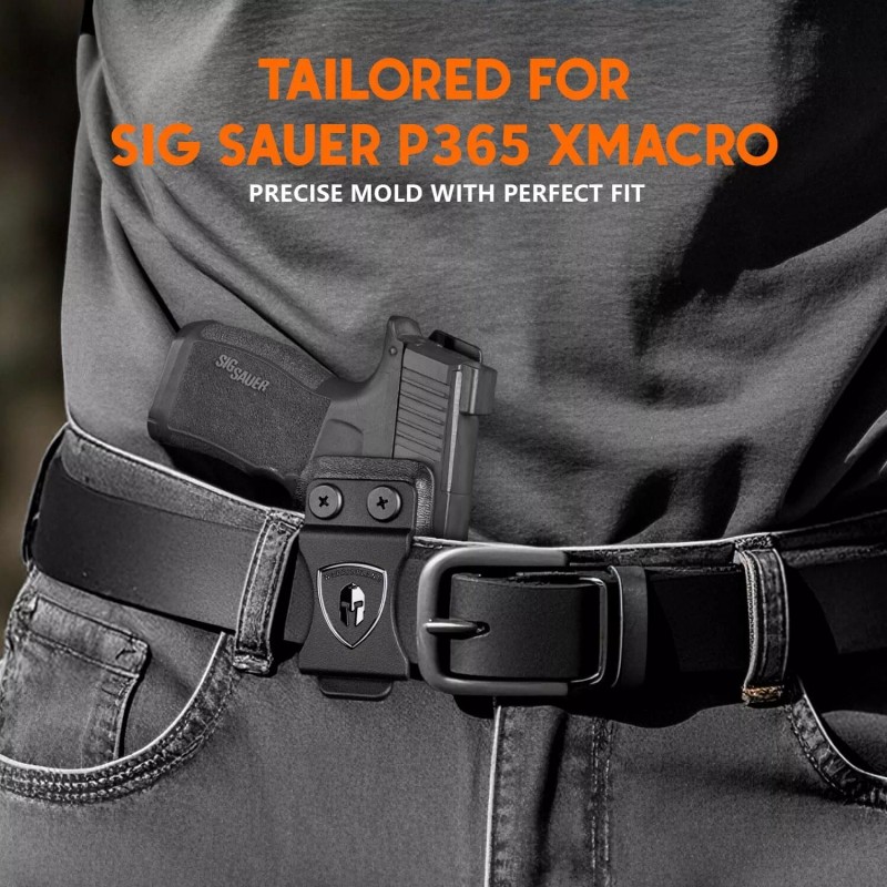 WARRIORLAND IWB Kydex Holster Compatible with Sig P365-XMACRO,wi