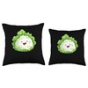 Iceberg Lettuce Funny Throw Pillow