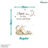 Stickerscape Guess How Much I Love You Wall Stickers (Moon