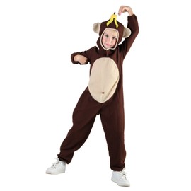 Colourful Monkey Fancy-Dress Party Costume - Age 4-6 Years