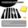 iwannachange A Set Door Window B Pillar Post Cover Trim