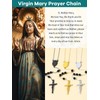 Supcare Prayer Beads for Men Women Rosary Catholic Necklace with
