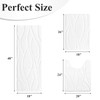 Bsmathom Bathroom Rugs Sets 3 Piece, Soft Non Slip Microfiber