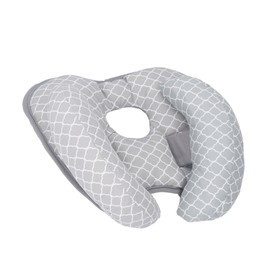 Baby Travel Pillow for Car Seat Soft and Skin Friendly Adjustable Infant Head and Neck Support Pillow Baby Neck Pillow Grey