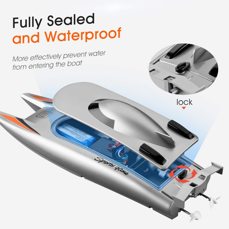 RC Boats for Kids Adult 25KM/H High Speed Racing Boat