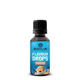 Bodylab24 Flavour Drops 30 ml Snicker Doodle, Calorie Free, Sugar Free & Fat-free Aroma Drops, Flavdrops for Sweetening Food, Coffee Syrup, Flavour Drops without Artificial Colours