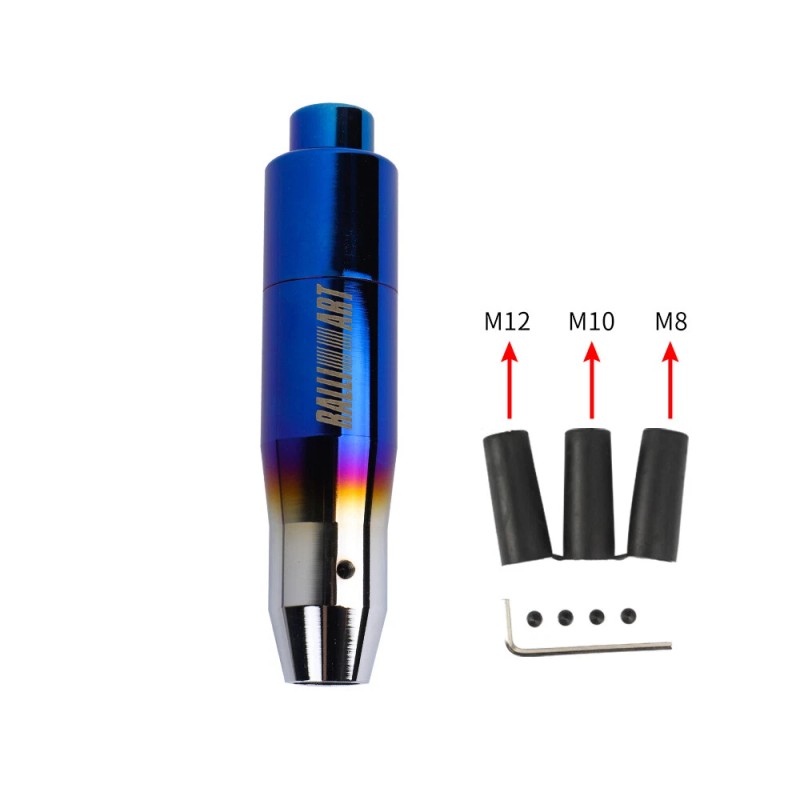 JDM RALLIART Universal Burn Aluminum Alloy Automatic Gear Shift Knob