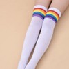 DRESHOW Women's Extra Long Socks Over Knee Long Knee Socks