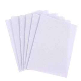 hobbyhub 6 Pieces 11 Count Aida Cloth White Classic Reserve Aida Cloth,Cross Stitch Fabric, White Aida Cross Stitch Fabric for DIY