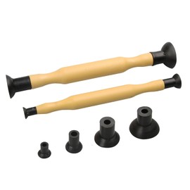 YanTone Valve Lapper Set with 4 Suction Plates, Double Ended Grip Valve Grinding Lapping Stick Tool Set for Vehicle Oil Systems Maintenance and Repair