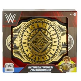 Mattel WWE Championship - Cinturón ajustable para juego de rol infantil