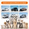 TailGurus All-in-One Heavy Duty Waterproof Scratch-Proof Dog Back Seat Cover