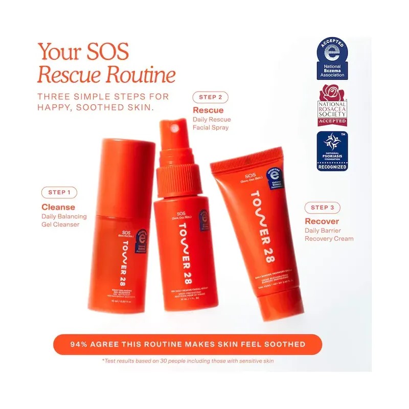 Tower 28 | Mini Sos Skincare Set