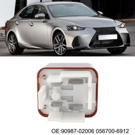 EMSea 4-Pin Headlight Relay 12V Compatible with Toyota Compatible with Lexus 1995¨C2005 90987-02006