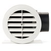 Panasonic EZSoffit Vent with Soffit Termination System for Optimized Airflow,