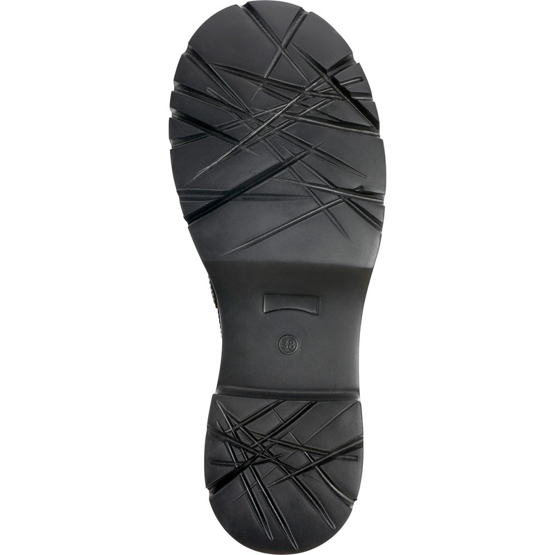 Camper Women's Moccasin, Black 002, 6