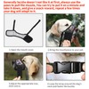 HEELE Dog Muzzle,Soft Nylon Muzzle Anti Biting Barking Chewing,Air Mesh