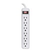 Prime Wire & Cable PB801118 6-Outlet Power Strip with 14-3