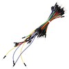 Sunxeke 65 Pcs 4 Values Flexible Breadboard Jumper Wires with