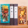 Wizardi Book Nook Wizardi Miniature - Chinese Bookstore Roombox Kit