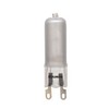 Q60G9FR Bulbrite 654160 60 Watt, 120 Volt, Halogen JCD Frost, G9 Base