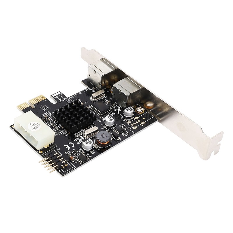 PCIe to PS/2 Adapter Card MCS9990CV Chip Built in USB2.0
