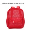 Mesh Backpack Heavy Duty Lightweight Large Capacity Washable See Through