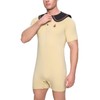 Landofgenie Mens Onesie Pajama Short Sleeve Romper for Men One
