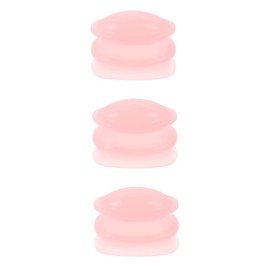 MERRYHAPY Lip Enhancement Device 3pcs Lip Plumper Mouth Lip Bathroom Countertop Organizer Lip Filler Lip Suction Plumping Tool Small Slotted Spoon Mouth Beauty Lip Pump Lip Enhancer Pink