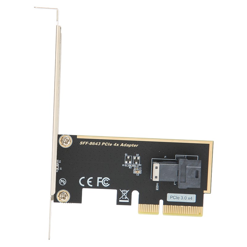 PCIE X4 to U.2 Adapter Card SFF-8643 Mini SAS HD