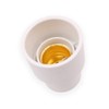 Tiardey 4 pieces lamp socket adapter GU10 to E14 lamp