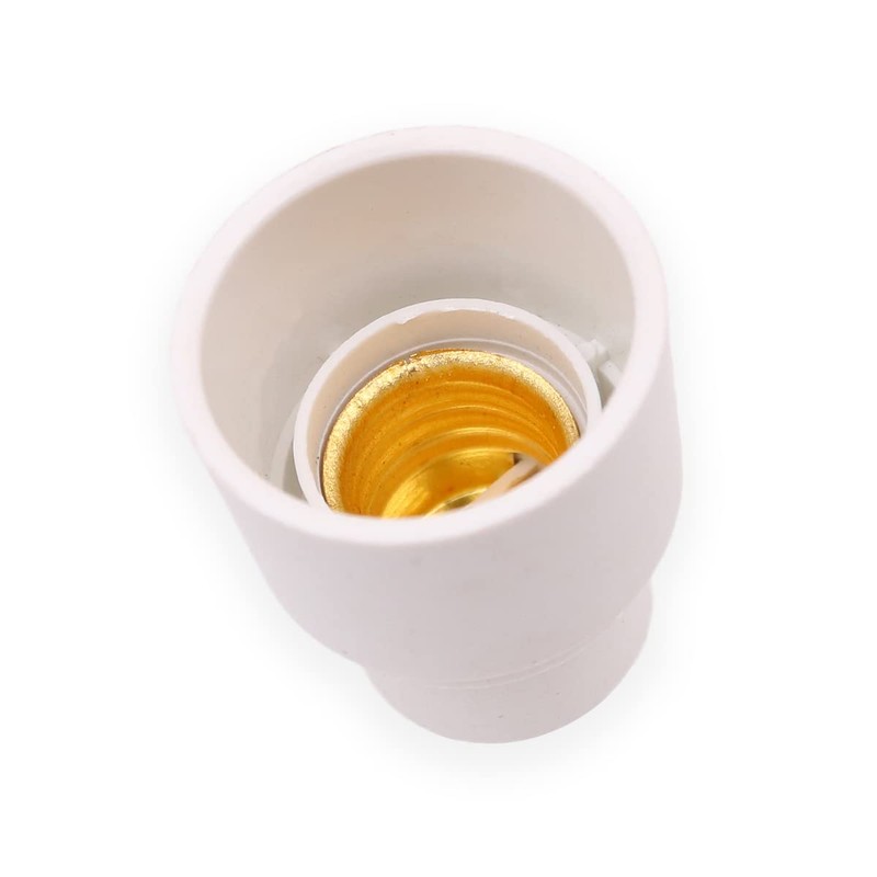 Tiardey 4 pieces lamp socket adapter GU10 to E14 lamp