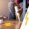 Gisafai 10 Pcs Caulk Tube Caps Reusable Caulk Saver Tube