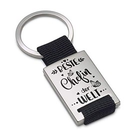 Lieblingsmensch Keyring Model: Beste Chefin der Welt, Textile