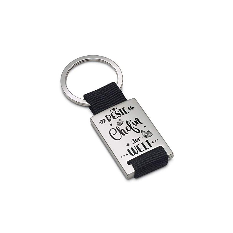 Lieblingsmensch Keyring Model: Beste Chefin der Welt, Textile