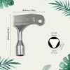 Triangle Screw Wrench, Elevator Key, Pack of 2 Universal Triangle