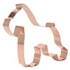 Handcrafted Schnauzer Dog Gifts - Copper Schnauzer Cookie Cutter, 5