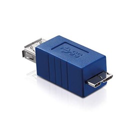 adaptare 42404 USB 3.0 Adapter Micro USB Male to USB Female Type A Blue