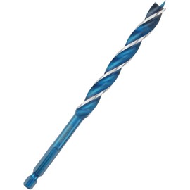 KEWAYO Professional Wood Drill, 8-22 mm Wood Drill Bit, Auger Drill Self-Feed Steel Auger Drill Bit for Woodworking (12 mm)