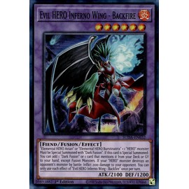 Evil Hero Inferno Wing - Backfire - SUDA-EN032 - Super Rare - 1st Edition